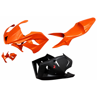 Painted Race Fairings Honda Cbr 600 RR 2009 - 2012 in 2 Colours like the picture - MXPCRV5781