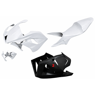 Painted Race Fairings Honda Cbr 600 RR 2009 - 2012 in 2 Colours like the picture + stickers for free - MXPCRV5783