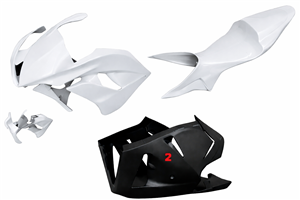  Carenado Racing Pintado Honda Cbr 600 RR 2009 - 2012 - MXPCRV5783