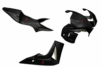 Carenage Racing Peint Honda Cbr 600 RR 2007 - 2008 - MXPCRV5773