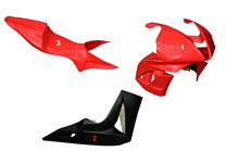 Painted Race Fairings Honda Cbr 600 RR 2007 - 2008 2 Colours like the picture - MXPCRV5778