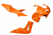 Lackierte Rennverkleidung Honda Cbr 600 RR 2007 - 2008 mit 2 Farben - MXPCRV5777