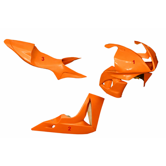 Carenage Racing Peint Honda Cbr 600 RR 2007 - 2008 - MXPCRV5777