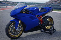 Lackierte Rennverkleidung Ducati 848 1098 1198 mit 2 Farben - MXPCRV5734