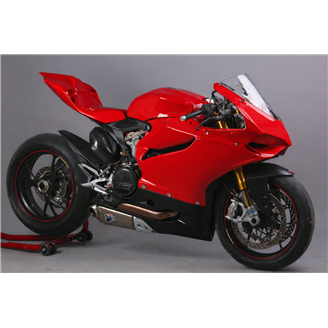 Lackierte Rennverkleidung Ducati 1199 899 Panigale mit 2 Farben - MXPCRV5728