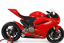 Painted Race Fairings Ducati 1299 959 Panigale in 2 Colours like the picture - MXPCRV5850