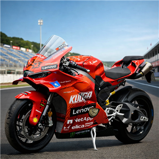 Painted street fairings in abs compatible with Ducati Ducati Panigale V4 V4S 2025 - 2026 - MXPCAV19012