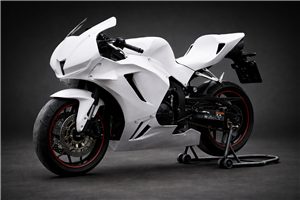 Honda Cbr 600RR 2024 - 2026 fairings Full tank cover in 5 pieces without front fender - MXPCRD17449