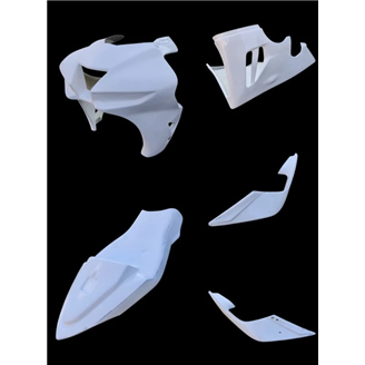 Race-Paket Honda Cbr 1000RR-R 2024 - 2026 : Verkleidungen + Schnellverschluss - MXPCRD18764