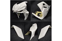 racing fairings Aprilia RSV4 2021 - 2024 in 5 pieces without front fender - MXPCRD12958