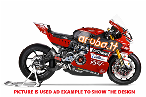 Carene Racing Verniciate Ducati Panigale V4 V4S V4R 2022-2024 - MXPCRV19048