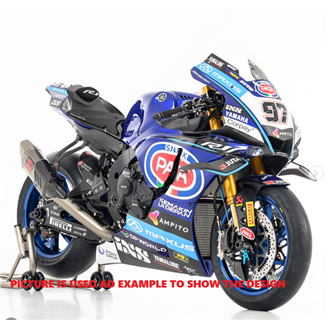 Carenage Racing Peint Yamaha R1 2015 - 2019 - MXPCRV19054