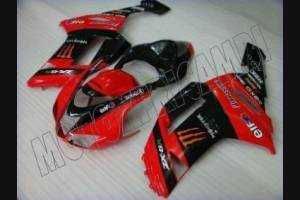 Carene stradali in abs verniciate compatibili con Kawasaki ZX6R 2007 - 2008 - MXPCAV3046