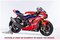 Lackierte Rennverkleidung Honda CBR 1000 RR-R 2024-2026 - MXPCRV19057