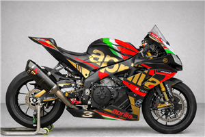 Carenado Racing Pintado Aprilia RSV4 2015 - 2020 tornillos rapidos gratis- MXPCRV14233