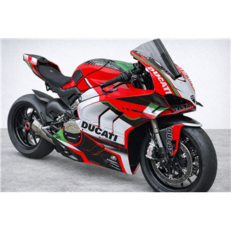 Carene Racing Verniciate Ducati Panigale V4 V4S 2020 - 2021 Fluo- MXPCRV17534