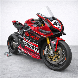 Carenage Racing Peint Ducati Panigale V4 V4S 2020 - 2021 - MXPCRV17535