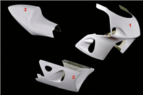 Carene Racing per Suzuki GsxR 600/750 1996 - 1999 senza Parafango - MXPCRD19082