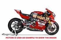 Lackierte Rennverkleidung Ducati Panigale V4 V4S 2020 - 2021 - MXPCRV19117