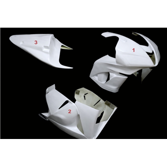 Race Package per Honda Cbr 600 RR 2009 - 2012: racing fairings + Fasteners - MXPCRD19134