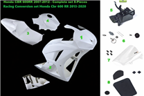 Honda CBR 600RR 2007-2012 - Complete set 8-pieces Racing Conversion set to Honda CBR 600RR 2013-2020 - MXPCRD19135