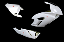 Honda CBR 1000 RR 2004 2005 fairings without front fender- MXPCRD19138