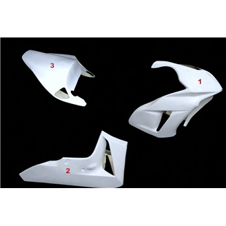 Honda CBR 1000 RR 2006 2007 race fairings without front fender - MXPCRD19139