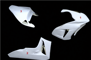 carena Honda CBR 1000 RR 2006 2007 sin guardabarros - MXPCRD19139