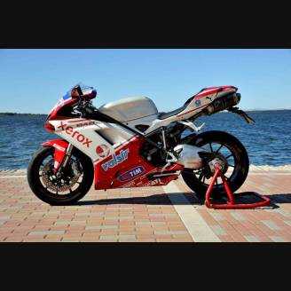 Lackierte Straße Verkleidung auf ABS kompatibel mit Ducati 848 1098 1198 - MXPCAV3058