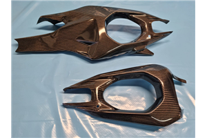 Copri Forcellone in Carbonio con para catena - MXPCCB18022