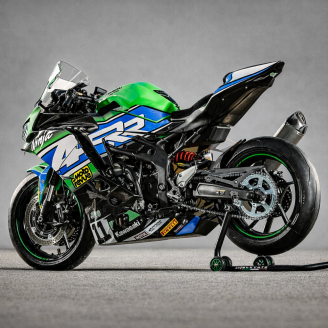 Lackierte Rennverkleidung Kawasaki Ninja ZX4-R 2024 - 2026 - MXPCRV19201