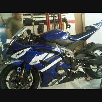 Carene Racing Verniciate Yamaha R6 2008 - 2016 - MXPCRV3091