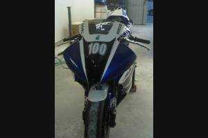 Lackierte Rennverkleidung Yamaha Yamaha R6 2008 - 2016 - MXPCRV3091