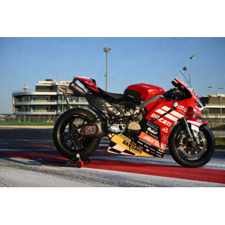 Carene Racing Verniciate Ducati Panigale V4 V4S 2025-2026 + alette - MXPCRV19211