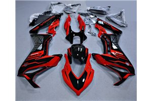 Lackierte Straße Verkleidung auf ABS kompatibel mit Honda Cbr 650 R 2019 - 2020 - MXPCAV19231