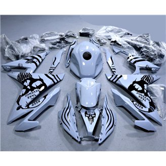 Lackierte Straße Verkleidung auf ABS kompatibel mit Honda Cbr 650 R 2021 - 2023 - MXPCAV19233