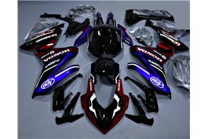 Lackierte Straße Verkleidung auf ABS kompatibel mit Honda Cbr 650 R 2021 - 2023 - MXPCAV19235