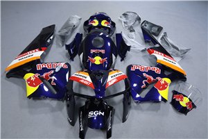 Lackierte Straße Verkleidung auf ABS kompatibel mit Honda CBR 600 RR 2005 - 2006 - MXPCAV3566