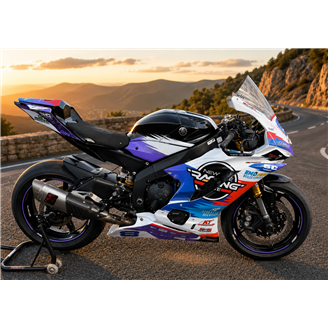 Carene Racing Verniciate Yamaha R6 2017 - 2026 -MXPCRV19257