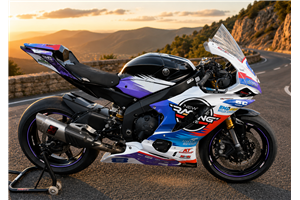 Carene Racing Verniciate Yamaha R6 2017 - 2026 -MXPCRV19257