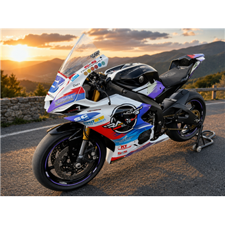 Carene Racing Verniciate Yamaha R6 2017 - 2026 -MXPCRV19257