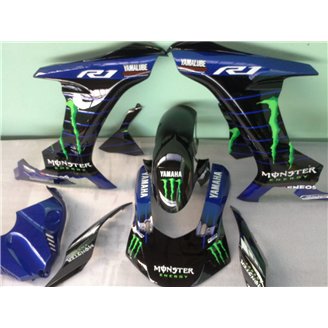 Painted street fairings in abs compatible with Yamaha R1 2020 - 2025 - MXPCAV19263
