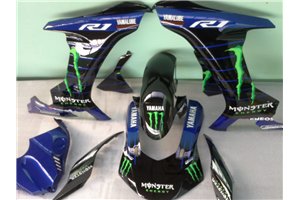 Carene stradali in abs verniciate compatibili con Yamaha R1 2020 - 2025 - MXPCAV19263