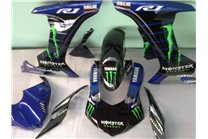 Carenados en abs pintados para la calle compatible para Yamaha R1 2020 - 2025 - MXPCAV19263