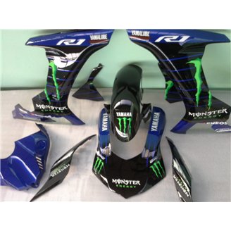 Painted street fairings in abs compatible with Yamaha R1 2020 - 2025 - MXPCAV19263
