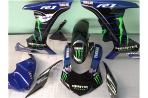 Carene stradali in abs verniciate compatibili con Yamaha R1 2020 - 2025 - MXPCAV19263
