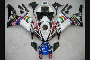 Painted street fairings in abs compatible with Honda Cbr 1000 2006 - 2007 - MXPCAV3108
