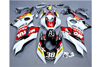 Carene stradali in abs verniciate compatibili con Yamaha R6 2017 - 2024 - MXPCAV19286