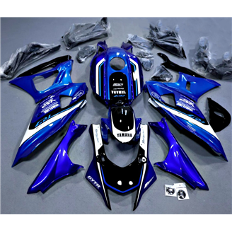 Lackierte Straße Verkleidung auf ABS kompatibel mit Yamaha R7 2021 - 2024 - MXPCAV19287