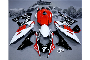 Carenados en abs pintados para la calle compatible para Yamaha R7 2021 - 2024- MXPCAV19288